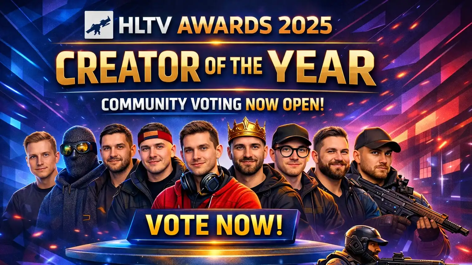 HLTV Awards 2025: Creator of the Year Community Voting Explained
